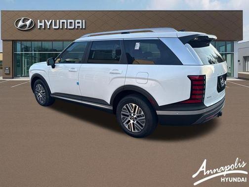 White Pearl 2026 Hyundai Palisade Hybrid SEL