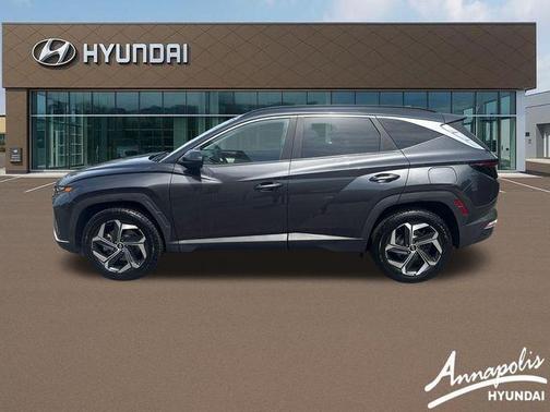 Gray 2022 Hyundai TUCSON SEL