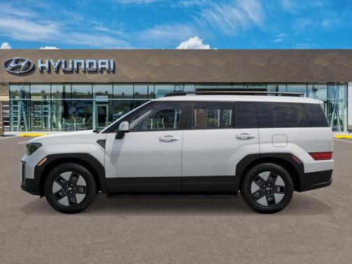 White 2026 Hyundai SANTA FE HEV SEL