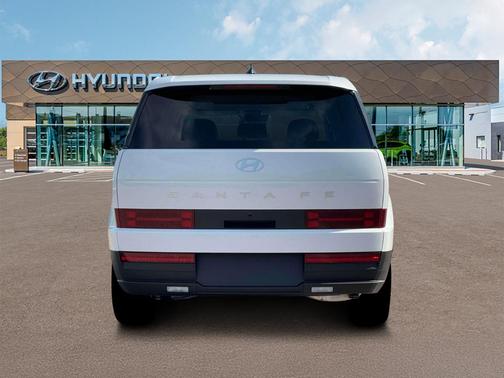 White 2026 Hyundai SANTA FE HEV SE