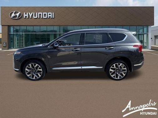 Portofino Gray 2022 Hyundai SANTA FE Calligraphy