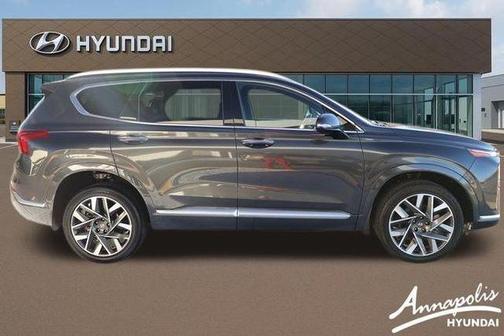 Portofino Gray 2022 Hyundai SANTA FE Calligraphy