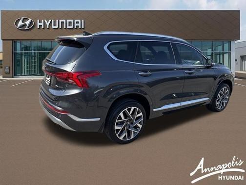 Portofino Gray 2022 Hyundai SANTA FE Calligraphy