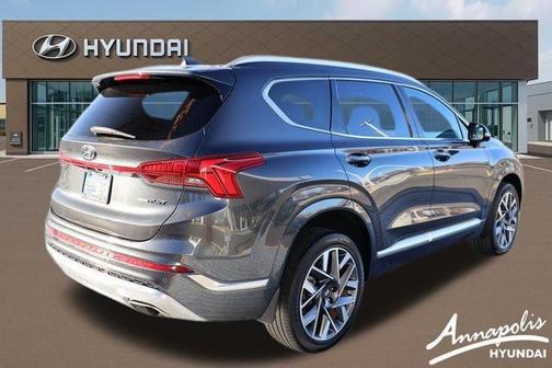 Portofino Gray 2022 Hyundai SANTA FE Calligraphy