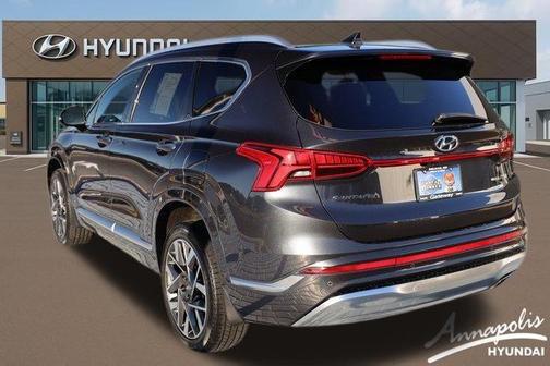 Portofino Gray 2022 Hyundai SANTA FE Calligraphy