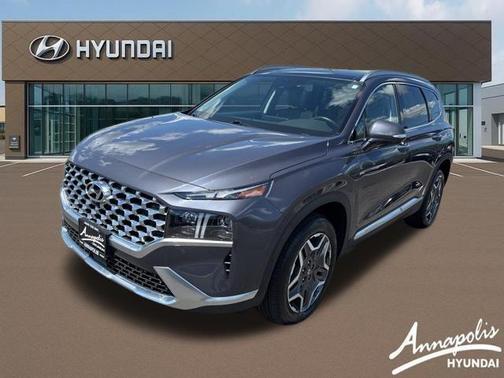 Blue 2022 Hyundai SANTA FE HEV Limited