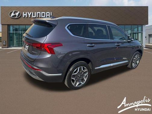 Blue 2022 Hyundai SANTA FE HEV Limited