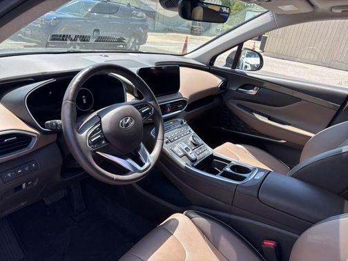 Blue 2022 Hyundai SANTA FE HEV Limited