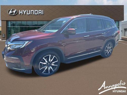 Deep Scarlet Pearl 2019 Honda Pilot Touring 7-Passenger