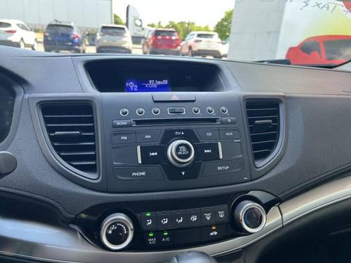 WHITE 2015 Honda CR-V LX