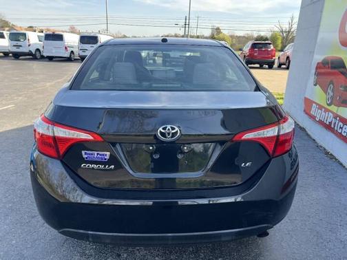 BLACK 2015 Toyota Corolla LE Plus