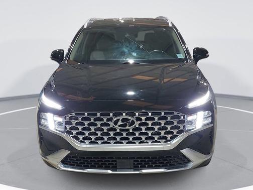 Twilight Black 2023 Hyundai SANTA FE HEV Blue