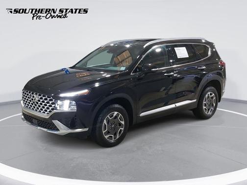 Twilight Black 2023 Hyundai SANTA FE HEV Blue