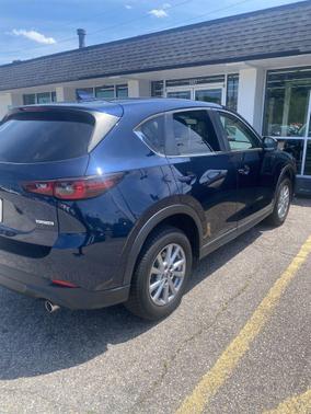 Deep Crystal Blue Mica 2022 Mazda CX-5 2.5 S Preferred Package