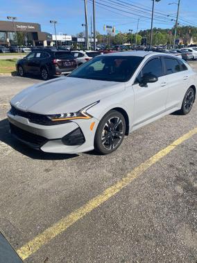 Wolf Gray 2022 Kia K5 GT-Line