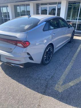 Wolf Gray 2022 Kia K5 GT-Line