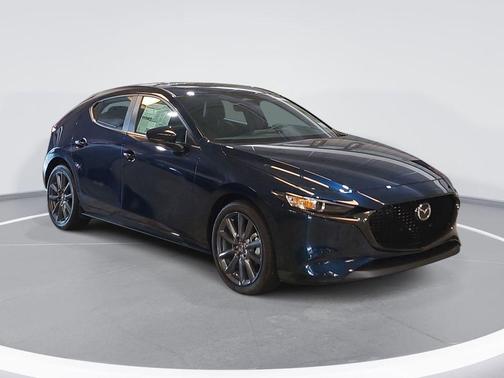 Deep Crystal Blue Mica 2026 Mazda Mazda3 FWD w/Preferred Package