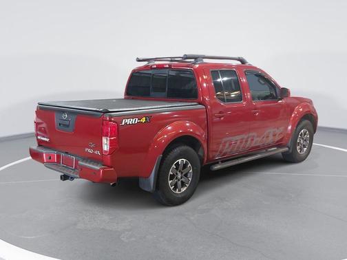 Lava Red 2017 Nissan Frontier PRO-4X