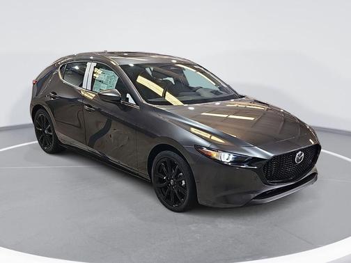 Machine Gray Metallic 2026 Mazda Mazda3 FWD w/Premium Package