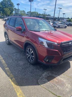 Crimson Red Pearl 2022 Subaru Forester Limited