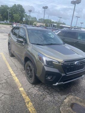Autumn Green Metallic 2022 Subaru Forester Wilderness