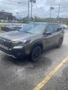 Autumn Green Metallic 2022 Subaru Forester Wilderness