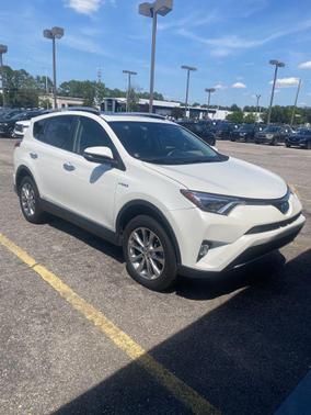 Blizzard Pearl 2016 Toyota RAV4 Hybrid Limited