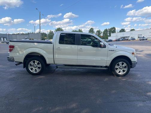 White Platinum Clearcoat Metallic 2013 Ford F-150 Lariat
