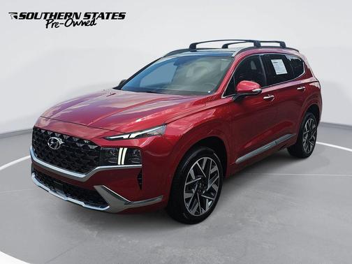 Calypso Red 2023 Hyundai SANTA FE Calligraphy