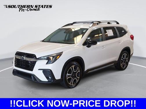 Crystal White Pearl 2024 Subaru Ascent Limited 7-Passenger