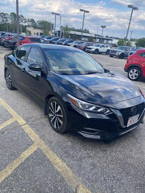 Super Black 2021 Nissan Sentra SV