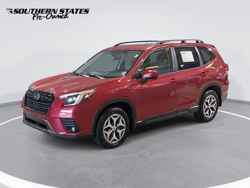 Crimson Red Pearl 2024 Subaru Forester Premium