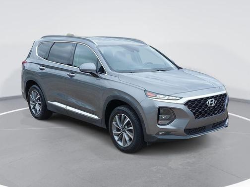 Machine Gray 2019 Hyundai SANTA FE SEL Plus 2.4