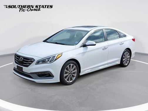 Quartz White Pearl 2017 Hyundai SONATA Limited