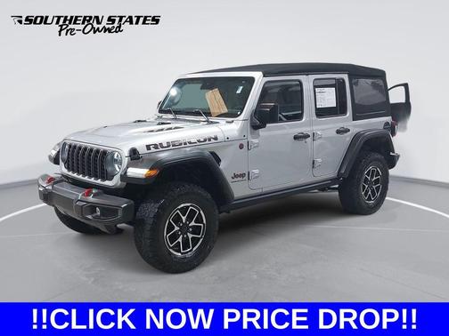 Silver Zynith Clearcoat 2024 Jeep Wrangler Rubicon