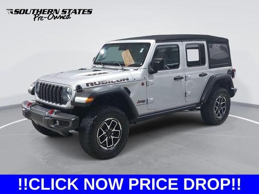 Silver Zynith Clearcoat 2024 Jeep Wrangler Rubicon
