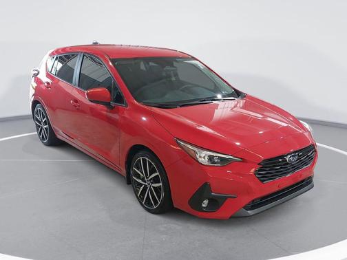 Pure Red 2025 Subaru Impreza Sport