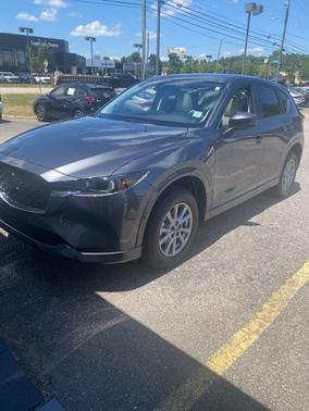 Machine Gray Metallic 2025 Mazda CX-5 2.5 S Preferred Package