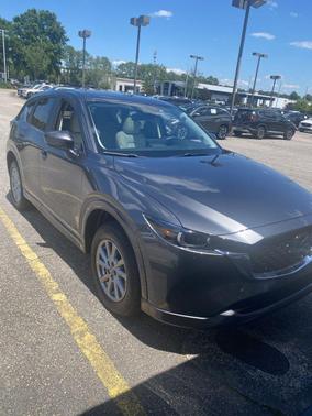 Machine Gray Metallic 2025 Mazda CX-5 2.5 S Preferred Package