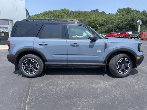 AZURE GRAY METALLIC TRI-COA 2025 Ford Bronco Sport OUTER BANKS