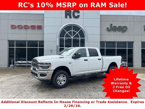 2026 RAM 2500 Tradesman Crew Cab 4x4 6'4' Box