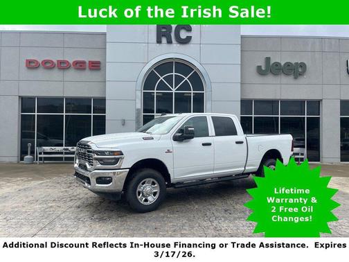 2026 RAM 2500 Tradesman Crew Cab 4x4 6'4' Box