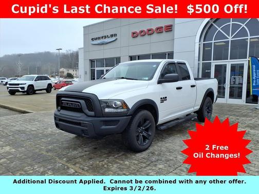 2022 RAM 1500 Classic Warlock Quad Cab 4x4 6'4' Box