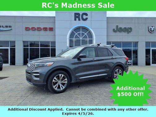 Magnetic Metallic 2020 Ford Explorer Platinum