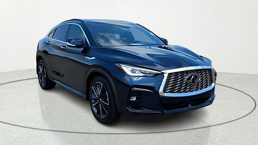 Hermosa Blue 2023 INFINITI QX55 LUXE