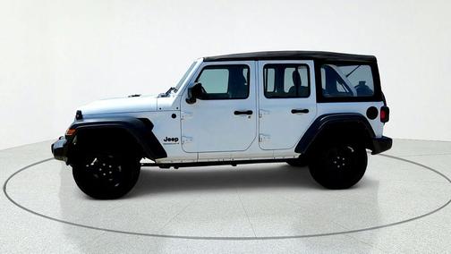 Bright White Clearcoat 2023 Jeep Wrangler Sport