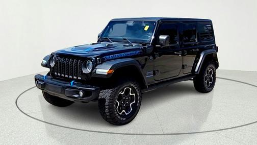 Black Clearcoat 2023 Jeep Wrangler 4xe Rubicon