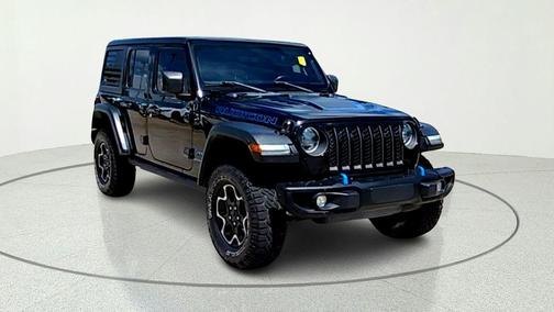 Black Clearcoat 2023 Jeep Wrangler 4xe Rubicon