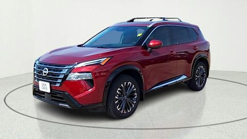 Scarlet Ember 2025 Nissan Rogue Platinum
