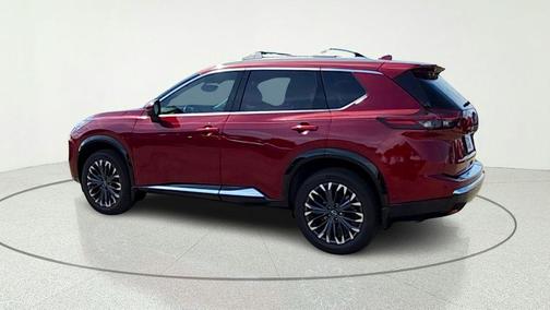 Scarlet Ember 2025 Nissan Rogue Platinum